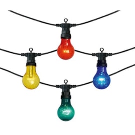 20 Bulb Festoon Lights Multi Coloured