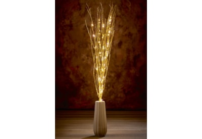 Premier Branch With Gold Glitter 1.2m Premier Branch With Gold Glitter 1.2m