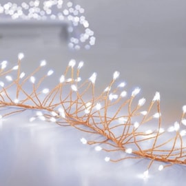 Premier Dec 288 M/a R/gold Ultrabright Garland W/timer White