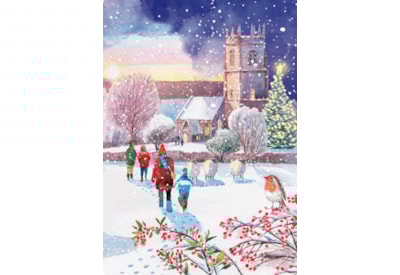 Christmas Card -  Snowy