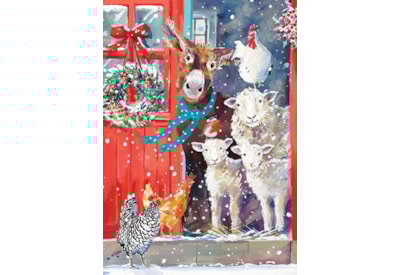 Christmas Card - Farmyard Fun Christmas Card - Farmyard Fun