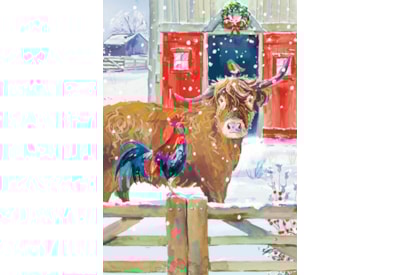 Christmas Card - Farmyard Fun Christmas Card - Farmyard Fun