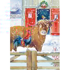 Christmas Card -  Farmyard Fun