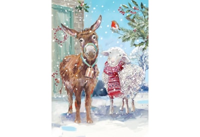 Christmas Card - Farmyard Fun Christmas Card - Farmyard Fun