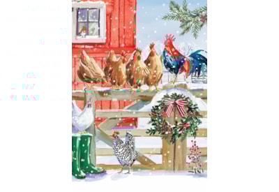 Christmas Card - Farmyard Fun Christmas Card - Farmyard Fun