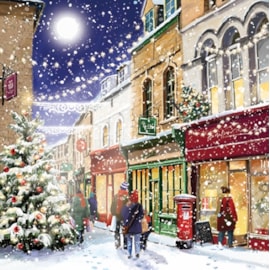Christmas Card - Christmas Shopping Christmas Card - Christmas Shopping