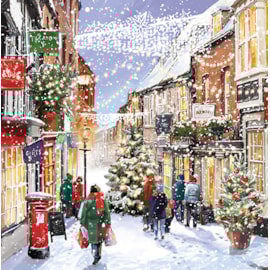 Christmas Card - Christmas Shopping Christmas Card - Christmas Shopping