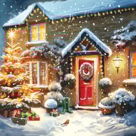 Christmas Card - A Warm Welcome Christmas Card - A Warm Welcome
