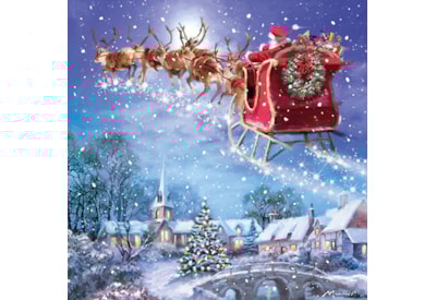 Christmas Card - Jolly Santas Christmas Card - Jolly Santas