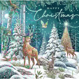 Christmas Card - Woodland Christmas Christmas Card - Woodland Christmas
