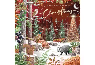 Christmas Card - Woodland Christmas Christmas Card - Woodland Christmas