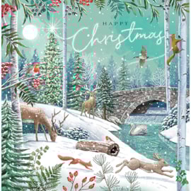 Christmas Card - Woodland Christmas Christmas Card - Woodland Christmas