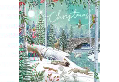 Christmas Card - Woodland Christmas Christmas Card - Woodland Christmas