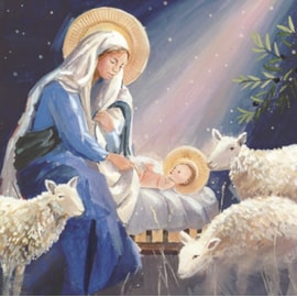 Religious Charity Christmas Cards Assorted