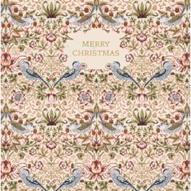 Christmas Card - Strawberry Thief Christmas Card - Strawberry Thief