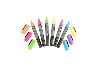 Royal Brush 6pc 2mm Neon Chalk Marker Set Royal Brush 6pc 2mm Neon Chalk Marker Set