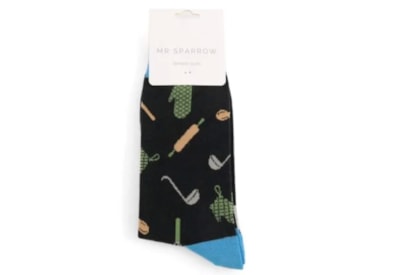 Mr Sparrow Chef Socks Black Mr Sparrow Chef Socks Black