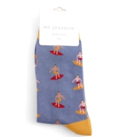 Mr Sparrow Surfer Socks Denim (MR022DENIM)