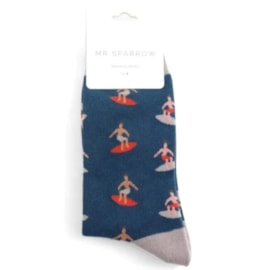 Mr Sparrow Surfer Socks Navy (MR022NAVY)