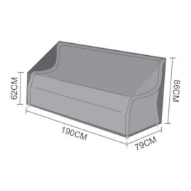 Nova  Sofa Cover  Oyster 3 Seater