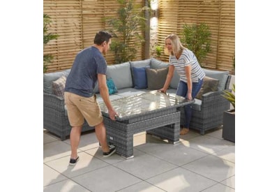 Cambridge Rising Parasol Table Set R/h Grey Cambridge Rising Parasol Table Set R/h Grey