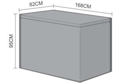 Nova Large Rattan Storage Box & Cover Grey