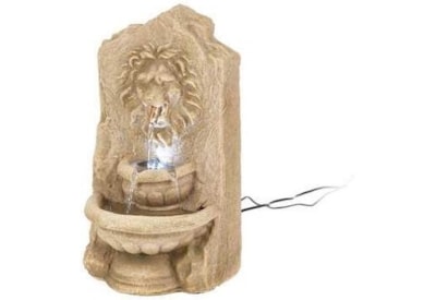 Nova  Leo Lion Head Parterre Lit Water Feature