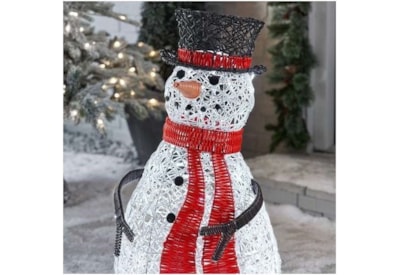 Rattan Snowman Figure (N3832TWW) Rattan Snowman Figure (N3832TWW)