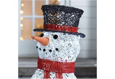 Rattan Snowman Figure (N3832TWW) Rattan Snowman Figure (N3832TWW)