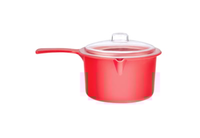 Easy-cook Saucepan & Lid Red Small 0.6lt Easy-cook Saucepan & Lid Red Small 0.6lt