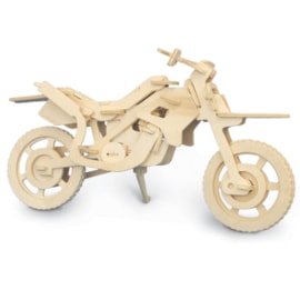 Cross Country Motorbike Woodcraft Construction Kit