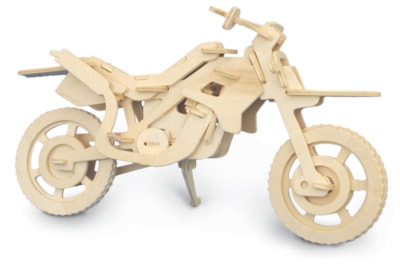 Cross Country Motorbike Woodcraft Construction Kit