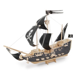Pirate Ship Woodcraft Construction Kit Pirate Ship Woodcraft Construction Kit