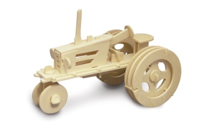 Tractor Woodcraft Construction Kit