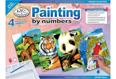 Royal Brush Paint By Numbers Large Set Assorted (PBN)