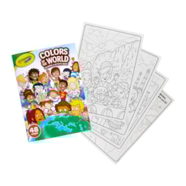 Crayola 48pg Colours of the World Colouring Book Crayola 48pg Colours of the World Colouring Book