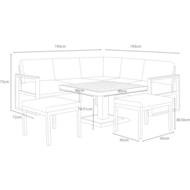 Pickering Mini Corner Set