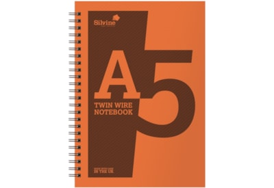 Silvine Polypropylene Spiral Notebook Asst A5 Silvine Polypropylene Spiral Notebook Asst A5