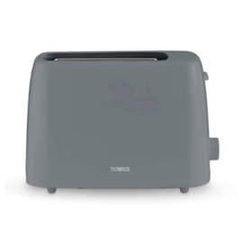 Tower Presto 2 Slice Toaster Grey Tower Presto 2 Slice Toaster Grey