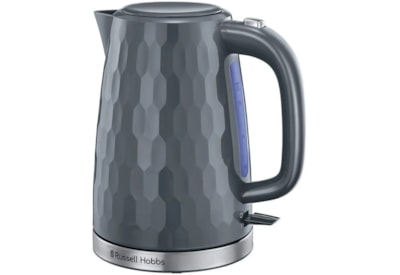 Russell Hobbs Honeycomb Kettle Grey 1.7l Russell Hobbs Honeycomb Kettle Grey 1.7l
