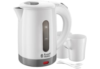 Russell Hobbs Travel Kettle with Two Mugs (23840)