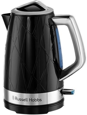 Russell Hobbs Stainless Steel Quiet Boil Kettle Black 20462