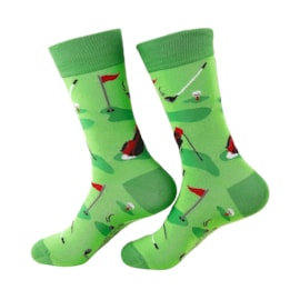 Eco Chic Green Golf Bamboo Socks 6-11