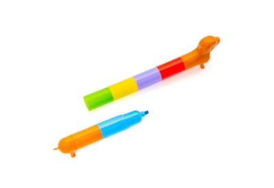 Rainbow Dachshund Markers