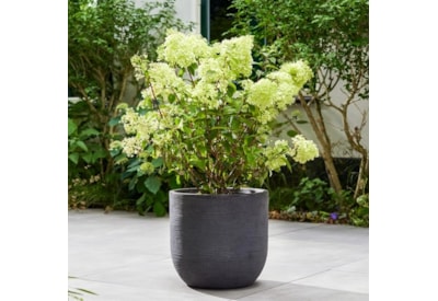 Stewart Arava Planter Millstone Grey Pot 44cm Stewart Arava Planter Millstone Grey Pot 44cm