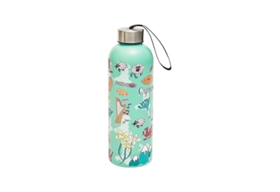 Eco Chic Blue Wales Montage Thermal Bottle Eco Chic Blue Wales Montage Thermal Bottle