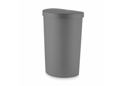 Tower Curved Sensor Bin Grey 50Lt