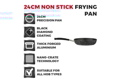 Tower Precision Non Stick Frying Pan 24cm Tower Precision Non Stick Frying Pan 24cm