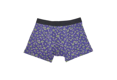 Eco Chic Purple Palm Tree Bamboo Underpants Xlarge Eco Chic Purple Palm Tree Bamboo Underpants Xlarge