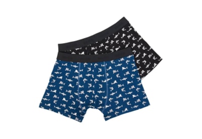 Eco Chic Sharks Bamboo Underpants 2pk Xlarge Eco Chic Sharks Bamboo Underpants 2pk Xlarge